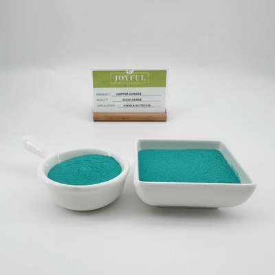 ซื้อ ODM สีทองแดงซิตราท สีทองแดงสกัด Cas 866-82-0 C6H4CuO7 การผลิตออนไลน์